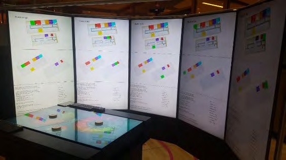 The digital set used to enable participation in performance-driven design.